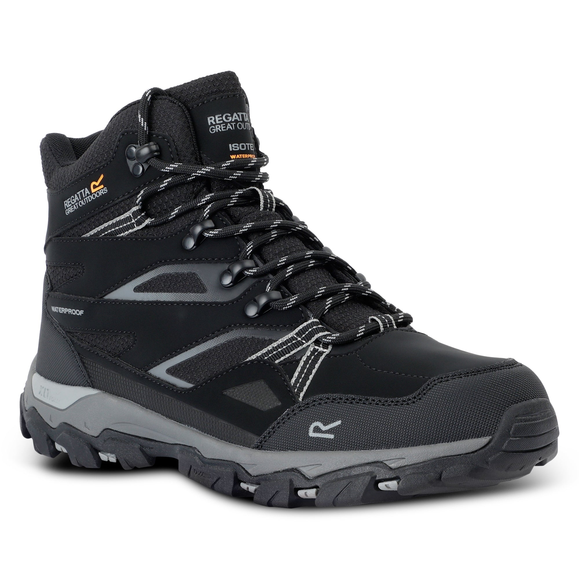 Regatta Men's Holcombe III Walking Boots - Black Granit