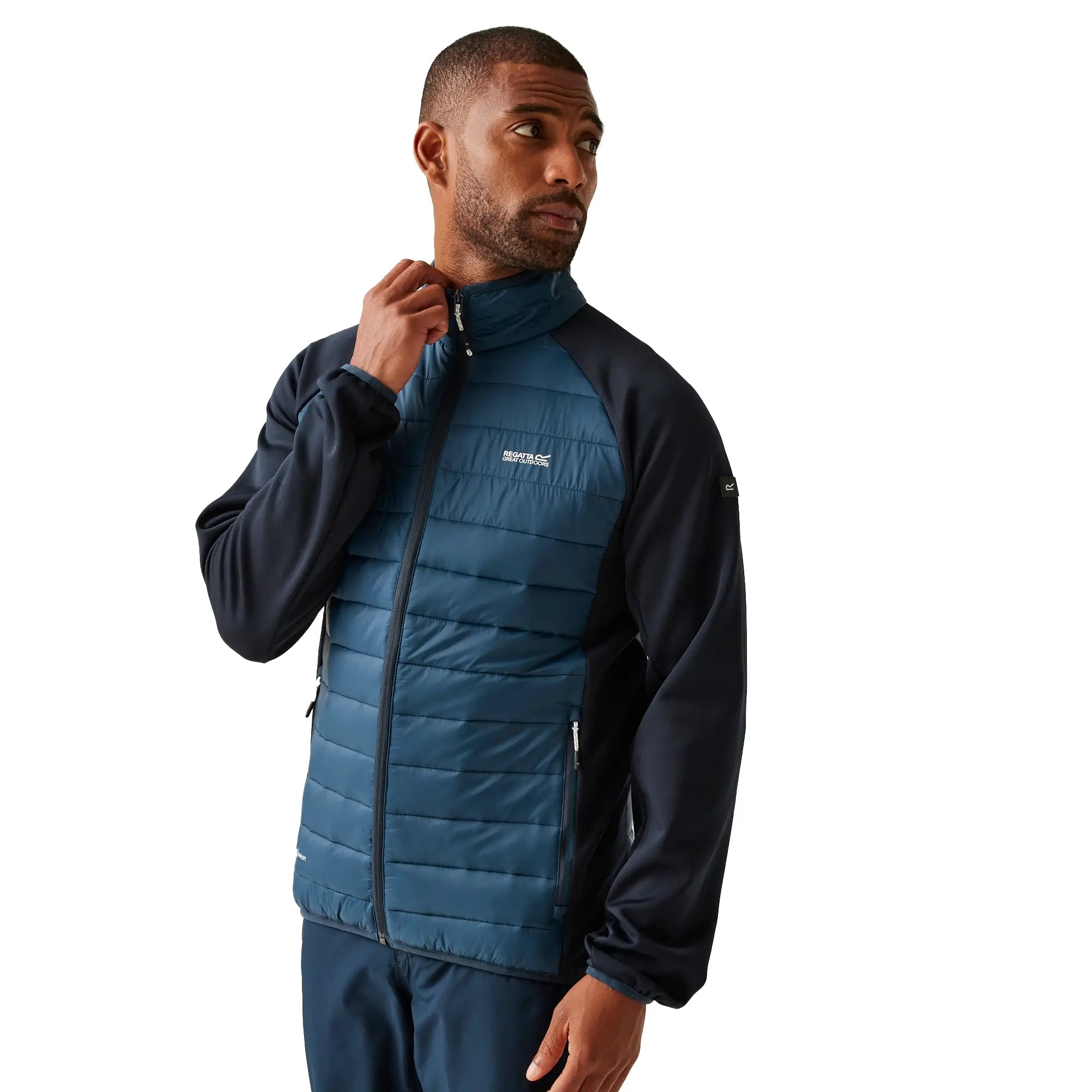 Regatta Men's Clumber IV Hybrid Jacket - Moonlight Denim Navy