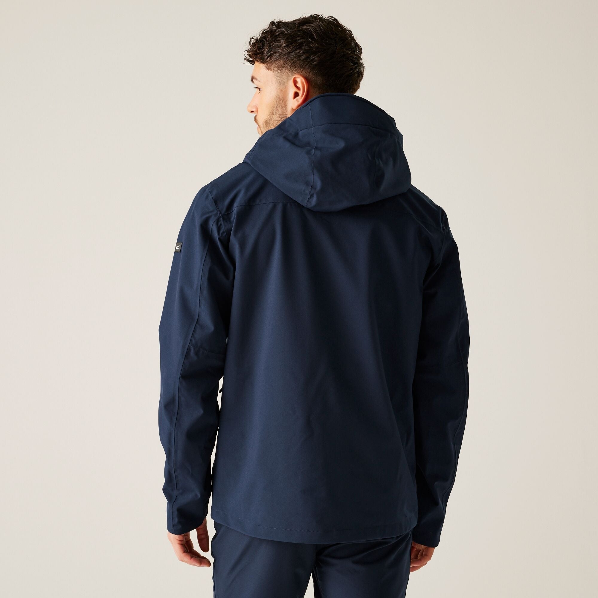 Regatta Men's Birchdale II Waterproof Jacket - Navy Tangerine Tango