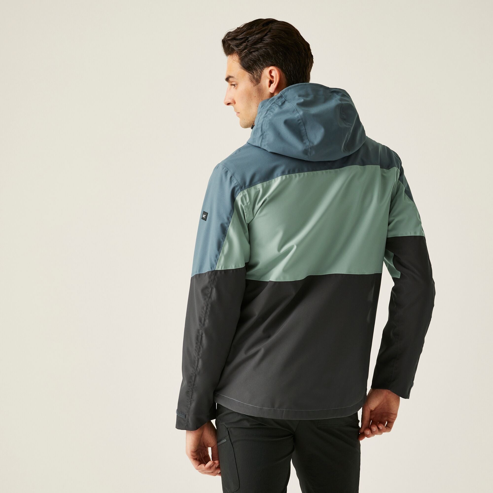 Regatta Men's Maland II Waterproof Jacket - Glacier Stormy Weather Ash