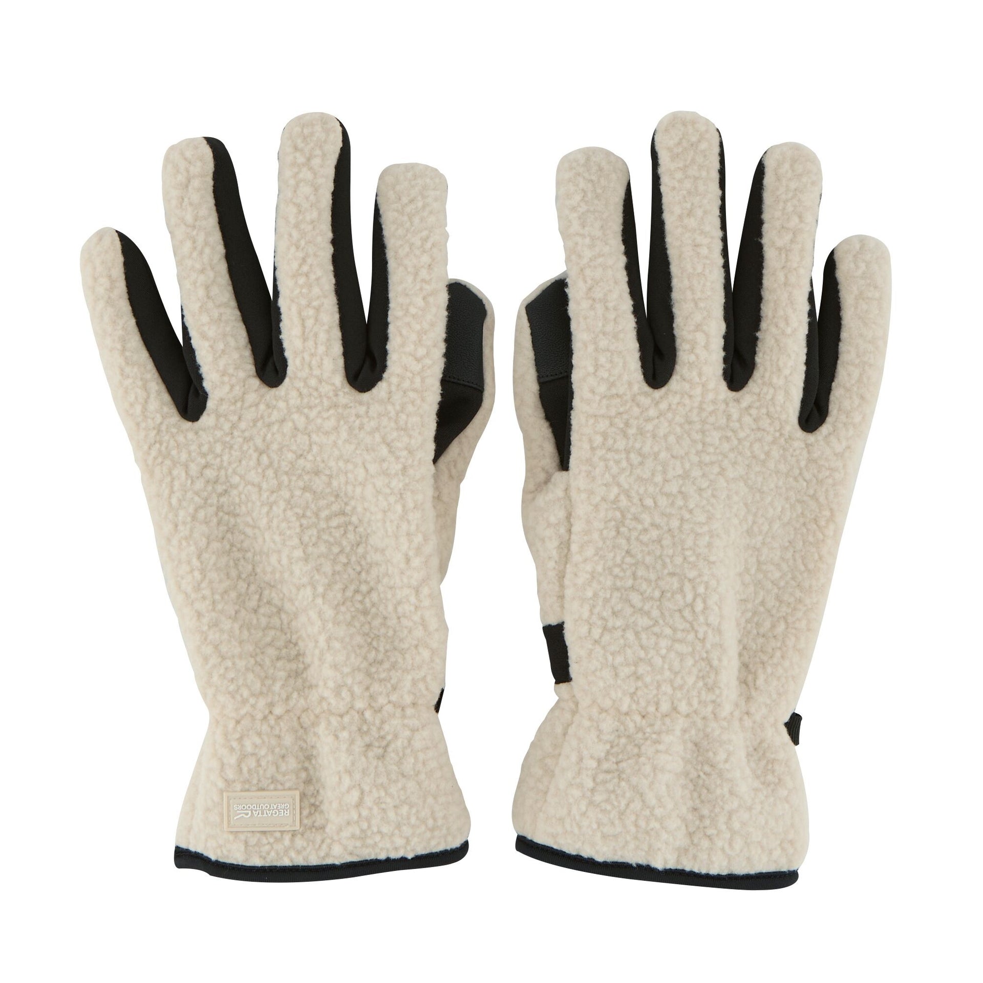 Regatta Borg Unisex Gloves - Perfectly Pale