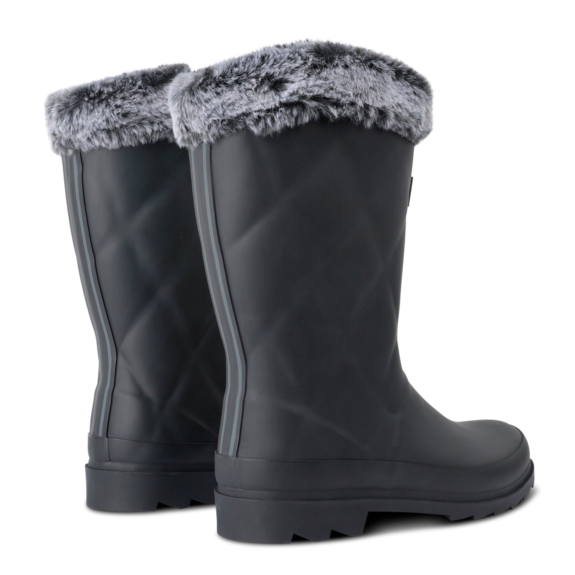 Regatta Women's Luxley Mid Fur Lined Wellies - Black