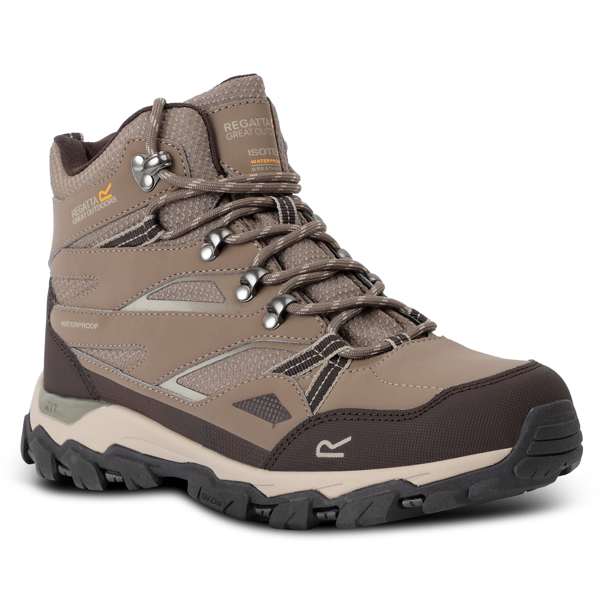 Regatta Women's Holcombe III Walking Boots - Walnut White Pepper