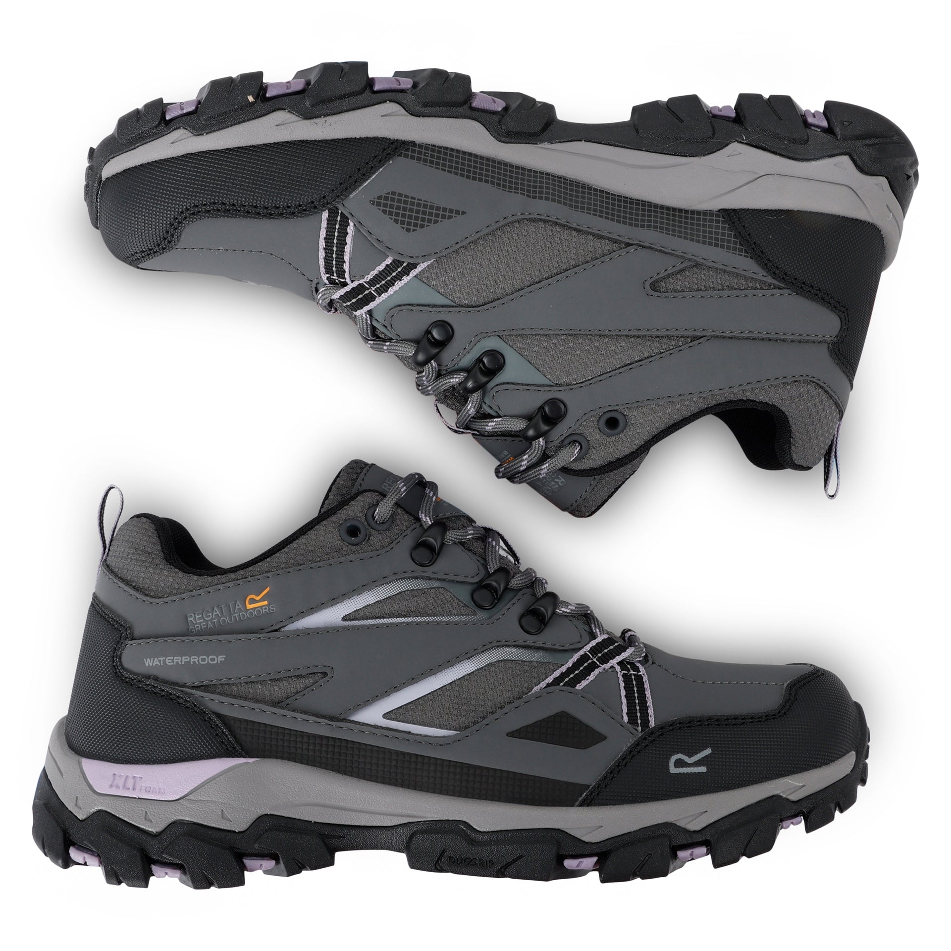 Regatta Women's Holcombe III Low Walking Shoes - Briar Wisteria