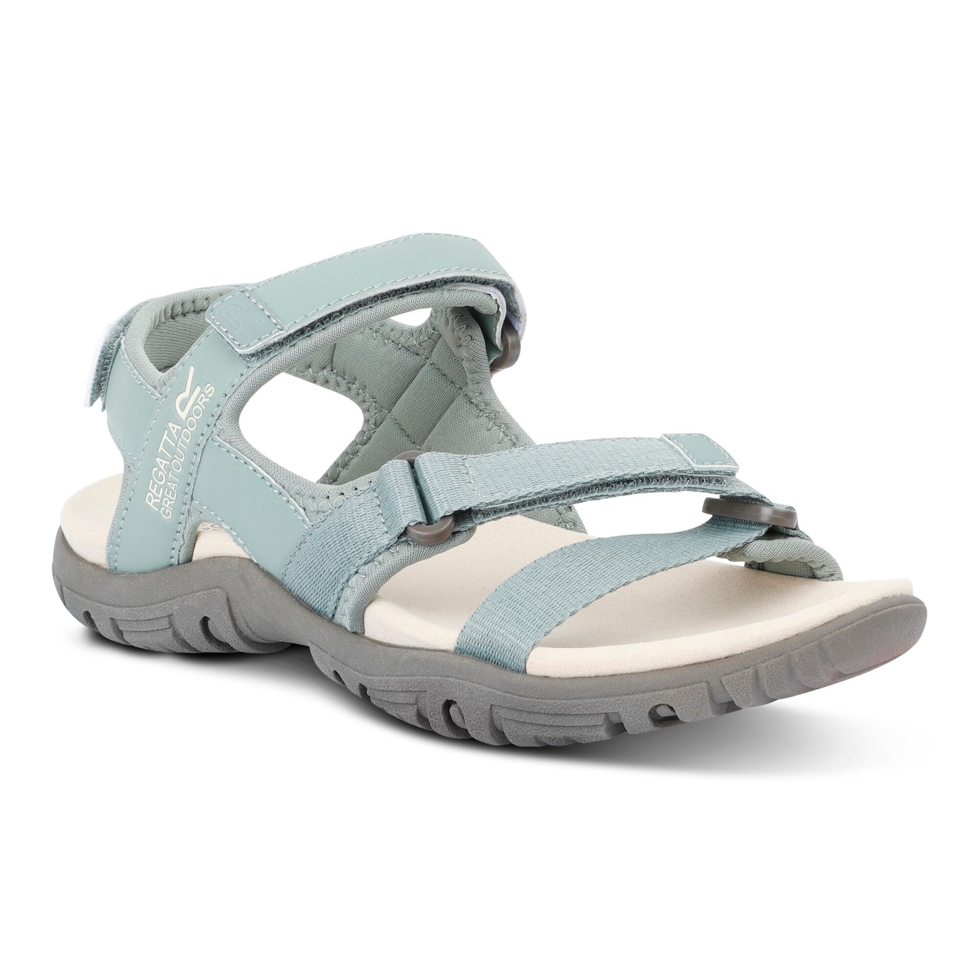 Regatta Women's Santa Clara II Sandals - Glacier Green Light Vanilla