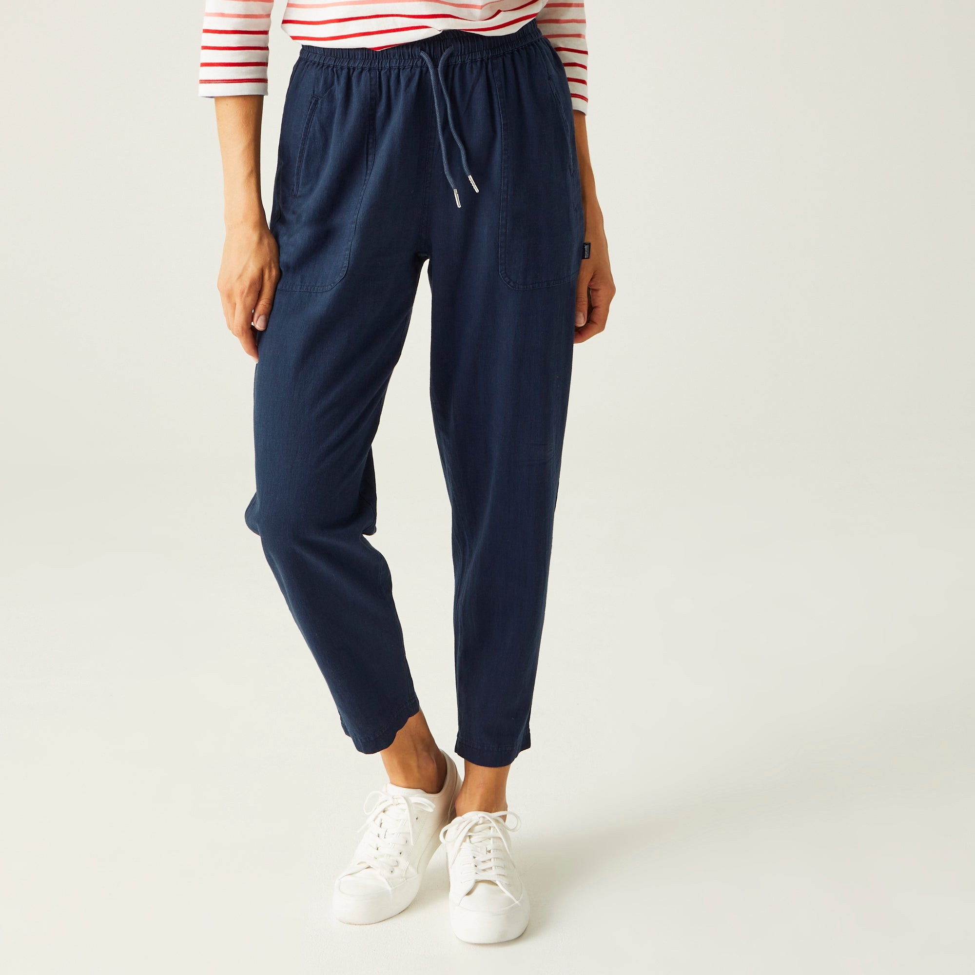 Women's Corso Casual Trousers - Navy