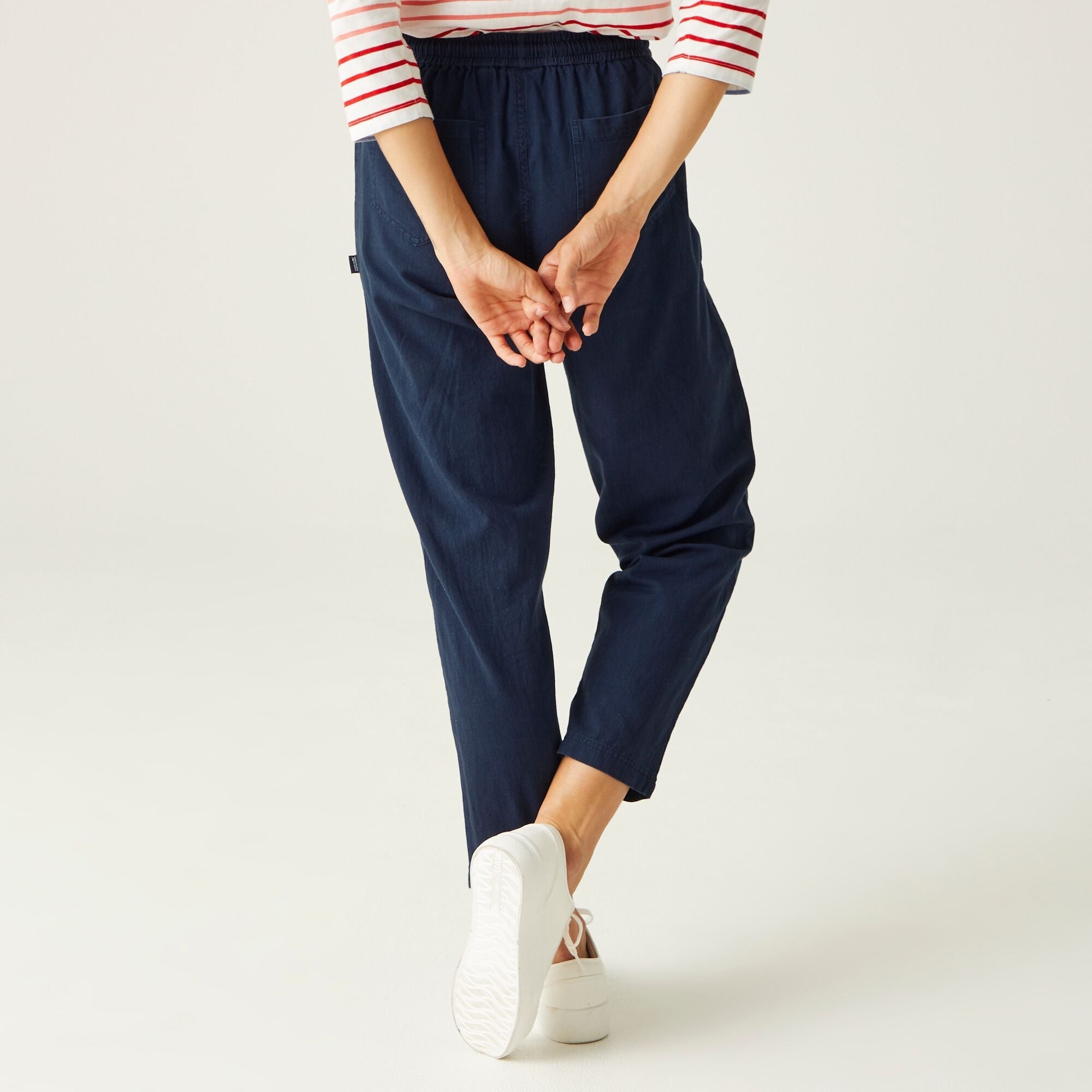 Women's Corso Casual Trousers - Navy