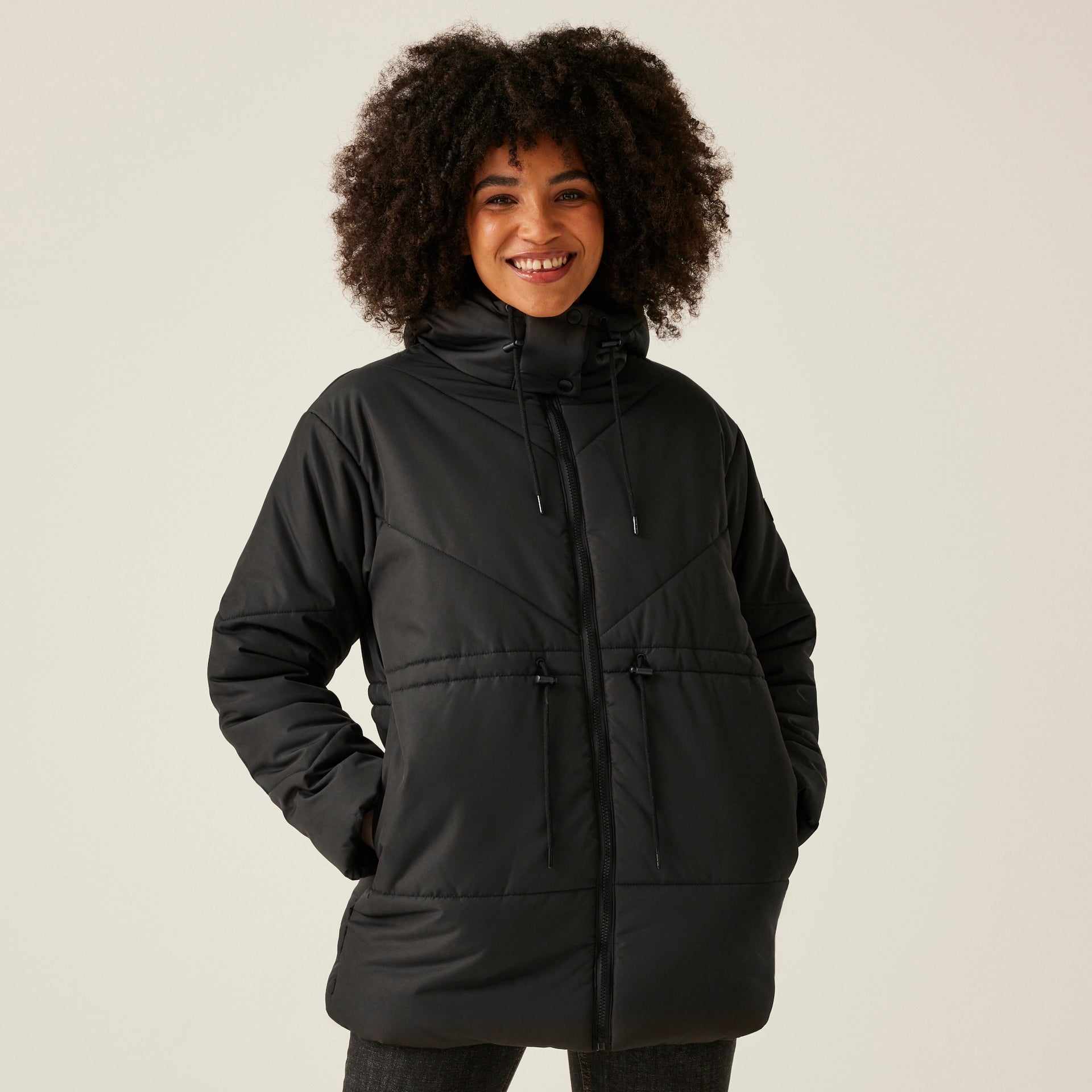 Regatta Women's Rurie Baffled Jacket - Black