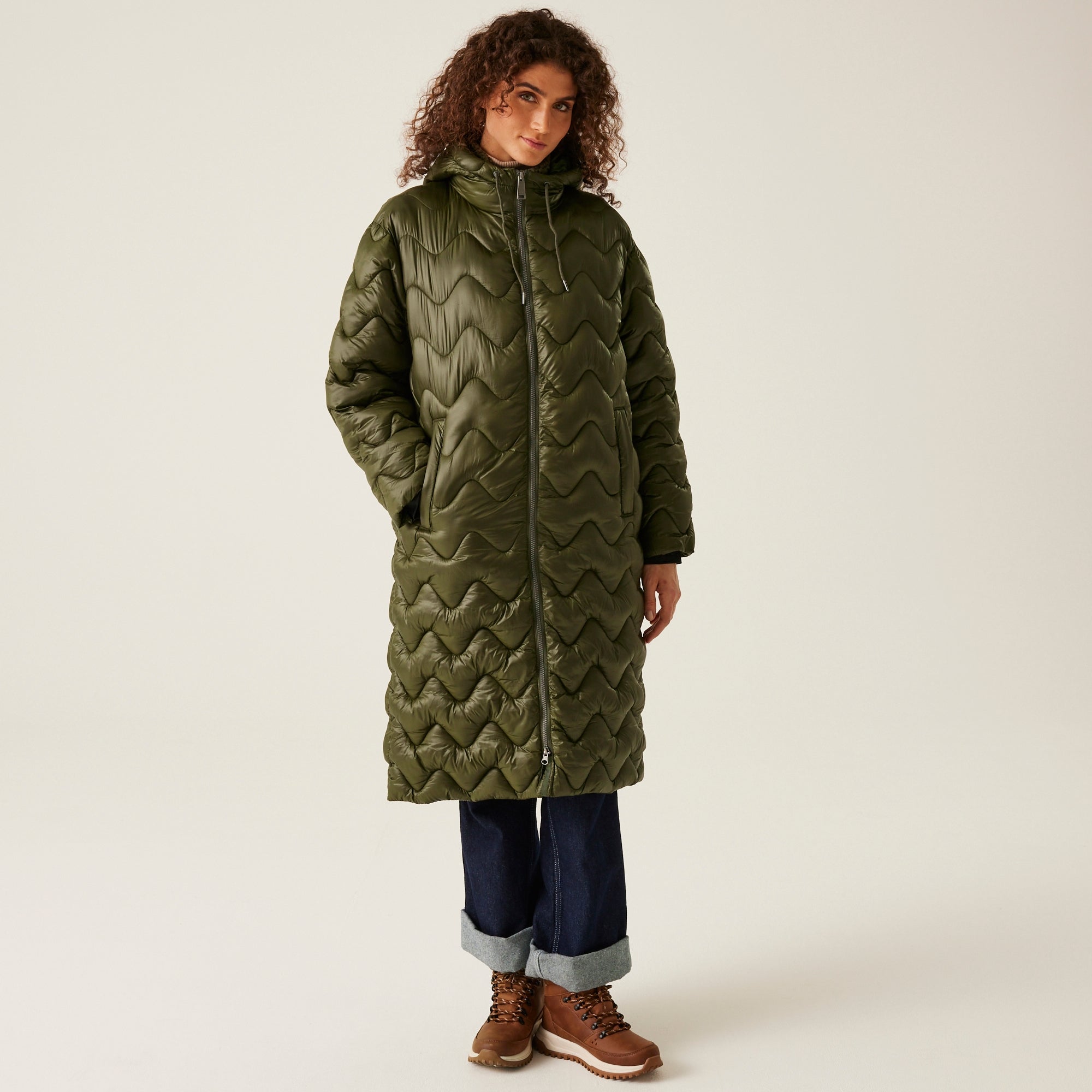 Regatta Women's Cambrie II Quilted Jacket - Dark Khaki