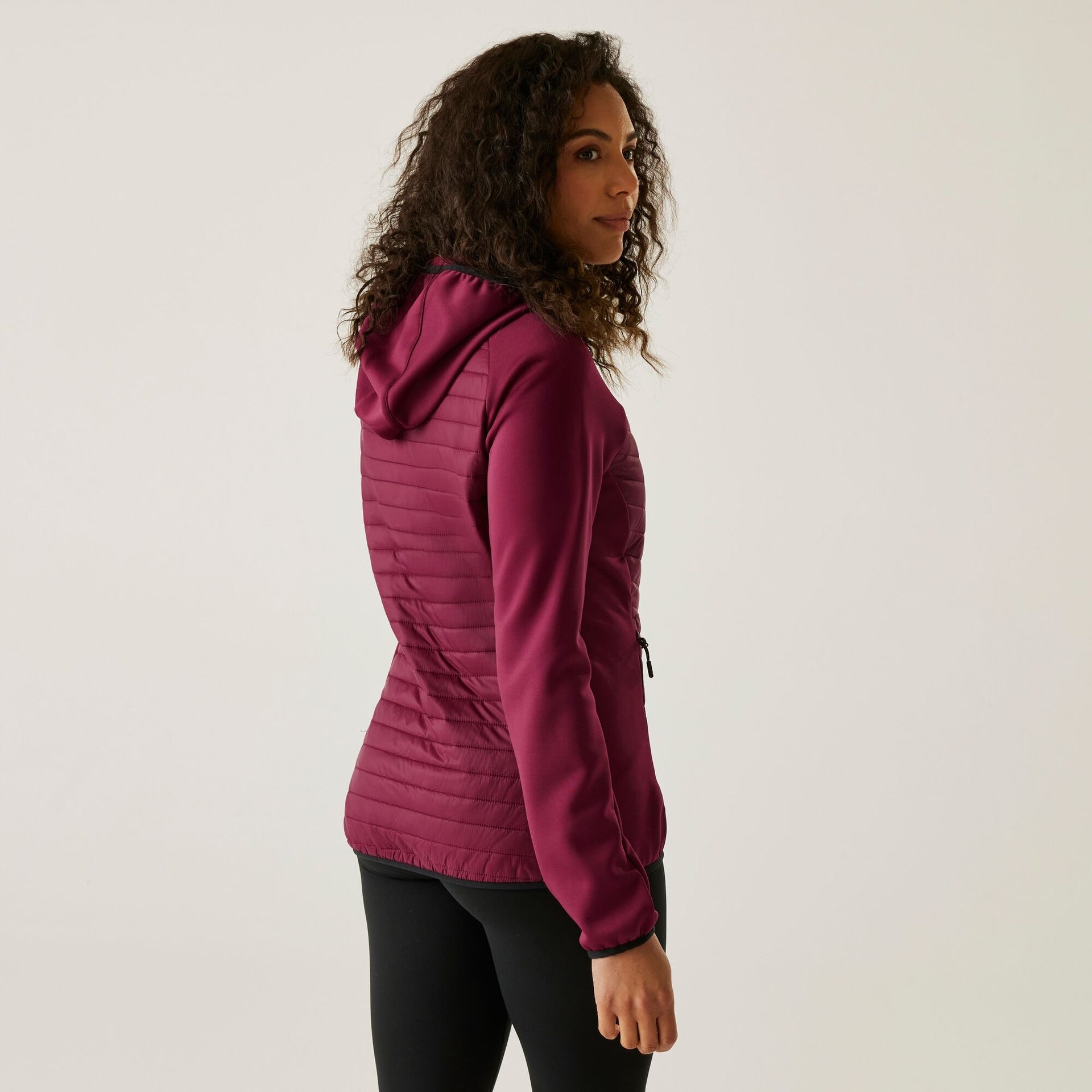 Regatta Andreson Women's Hybrid Jacket - Dark Pimento