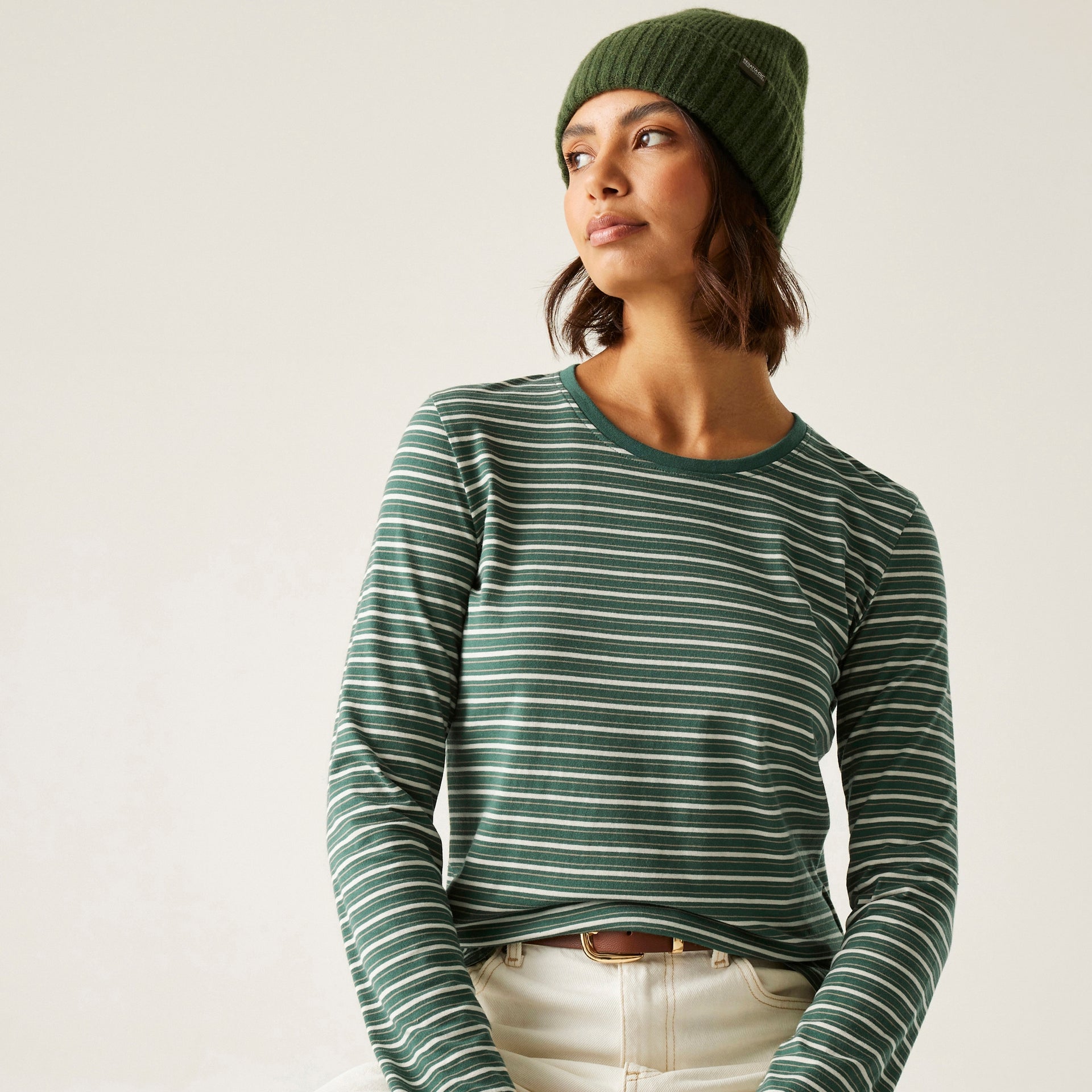 Regatta Frederica Women's Long Sleeved T-Shirt - Spruce Green