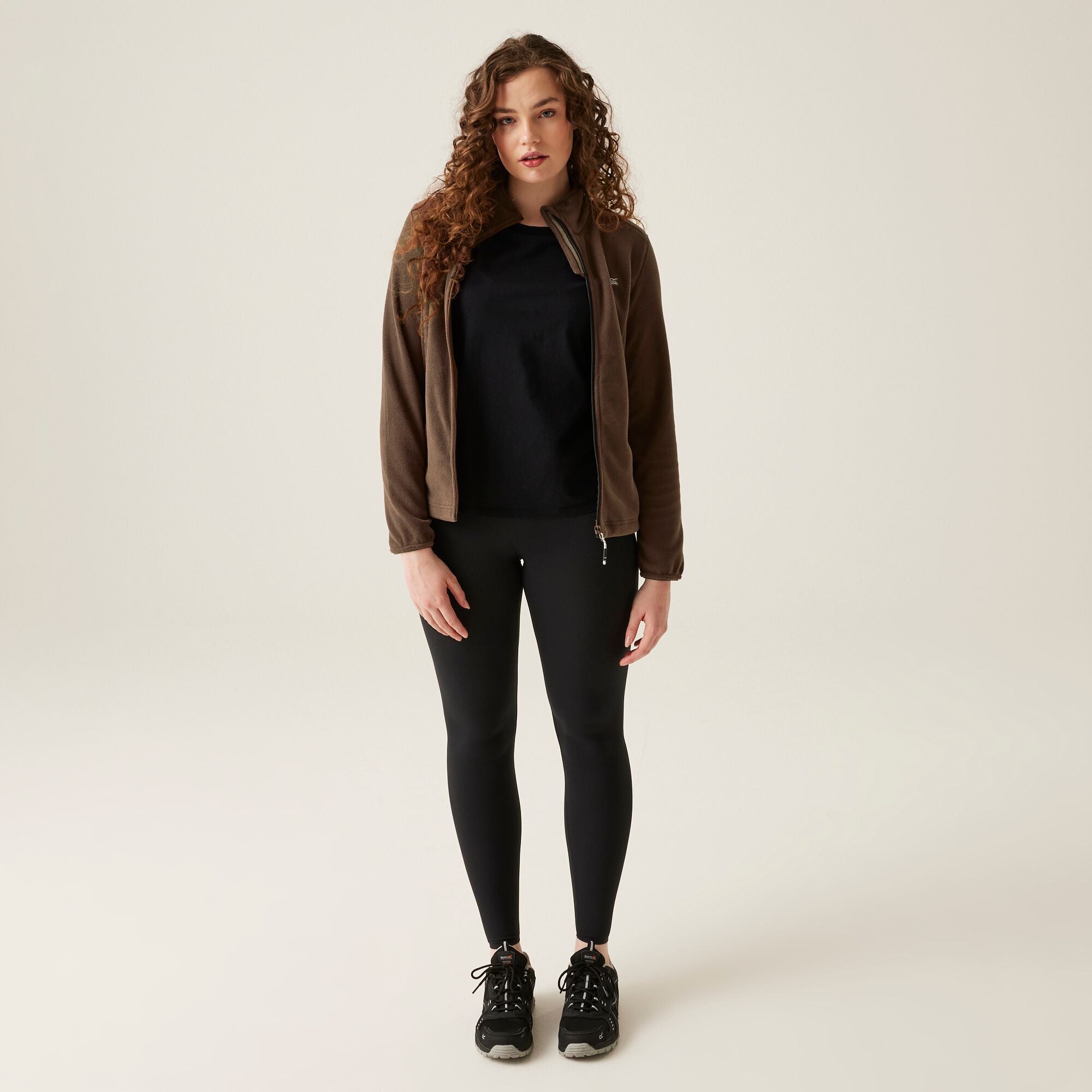 Women's Regatta Floreo IV Full Zip Fleece - Bueno Brown