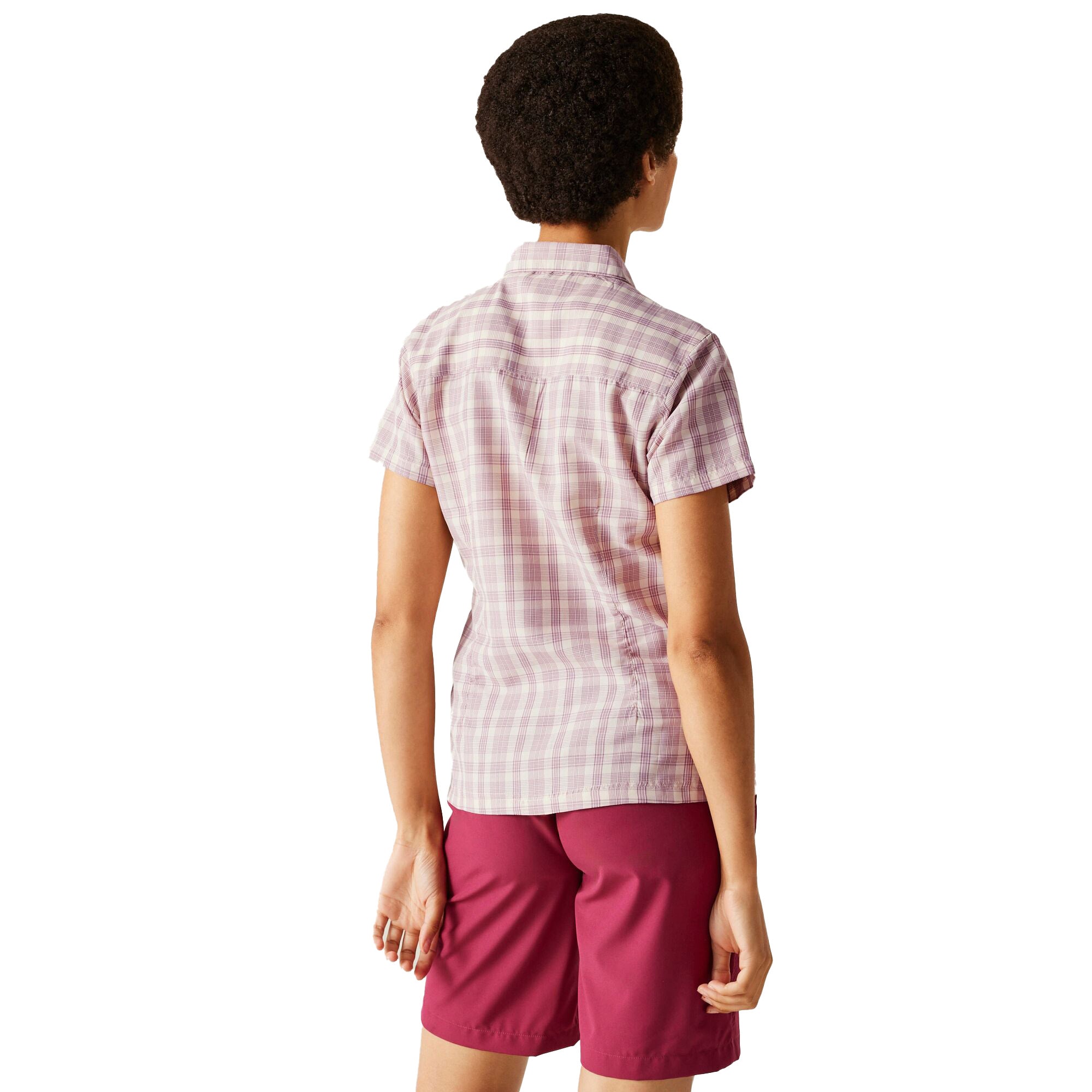 Regatta Mindano VIII Women's Shirt - Lilas Check