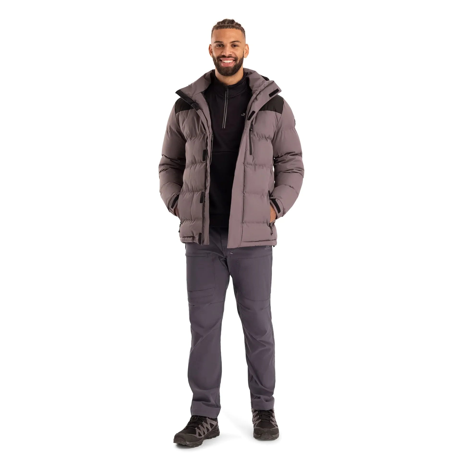Trespass Ahmor Men's  Jacket - Mid Grey