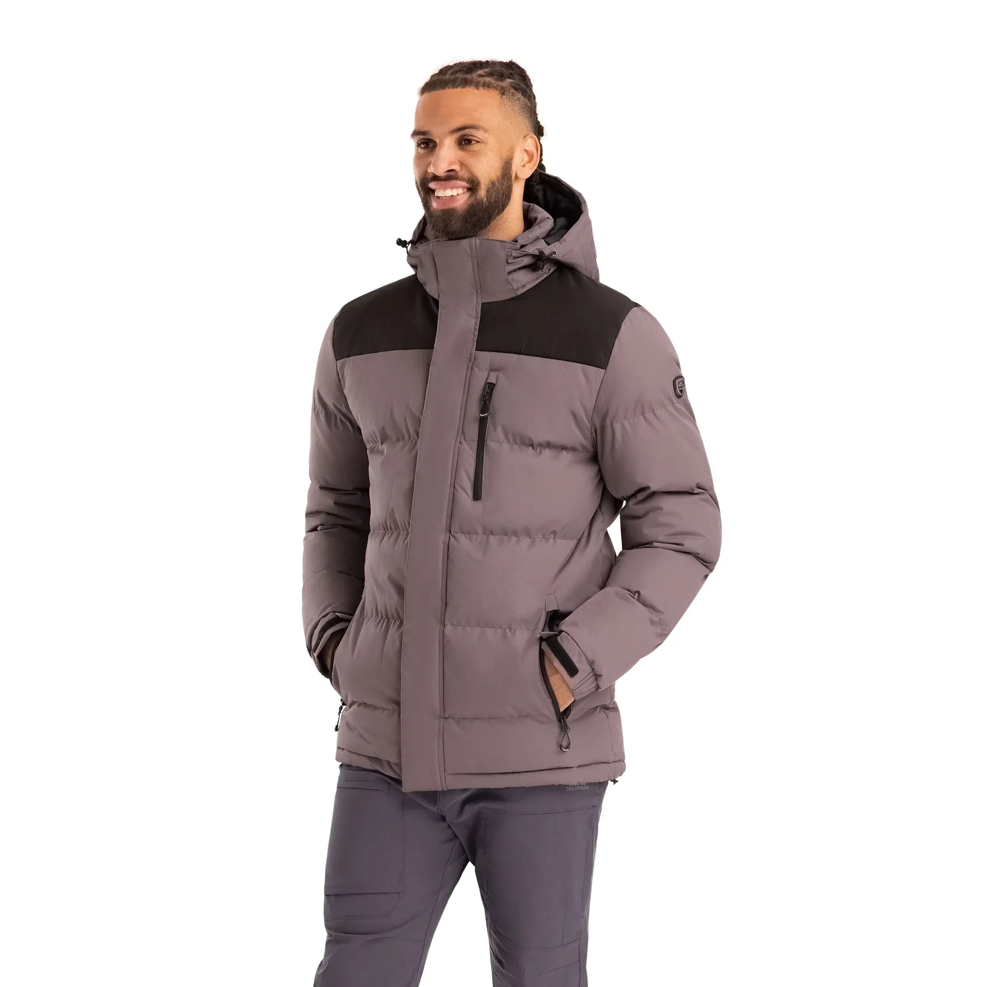 Trespass Ahmor Men's  Jacket - Mid Grey