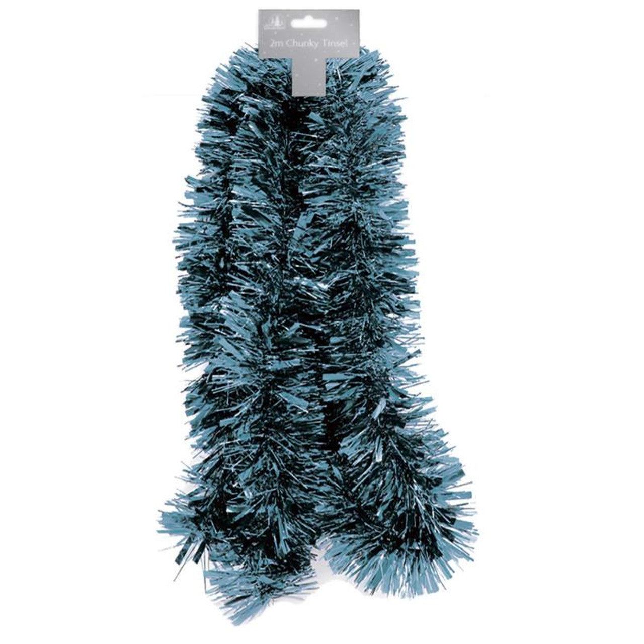 Tinsel 2 Metre Chunky - Pale Blue