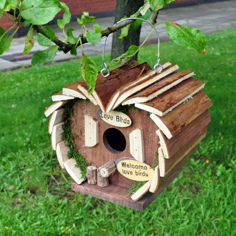Nature's Market Wooden Bird Hotel - Towsure