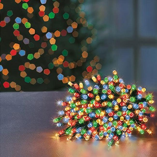 Premier 1000 Multi-Action LED Christmas Lights - Multicoloured