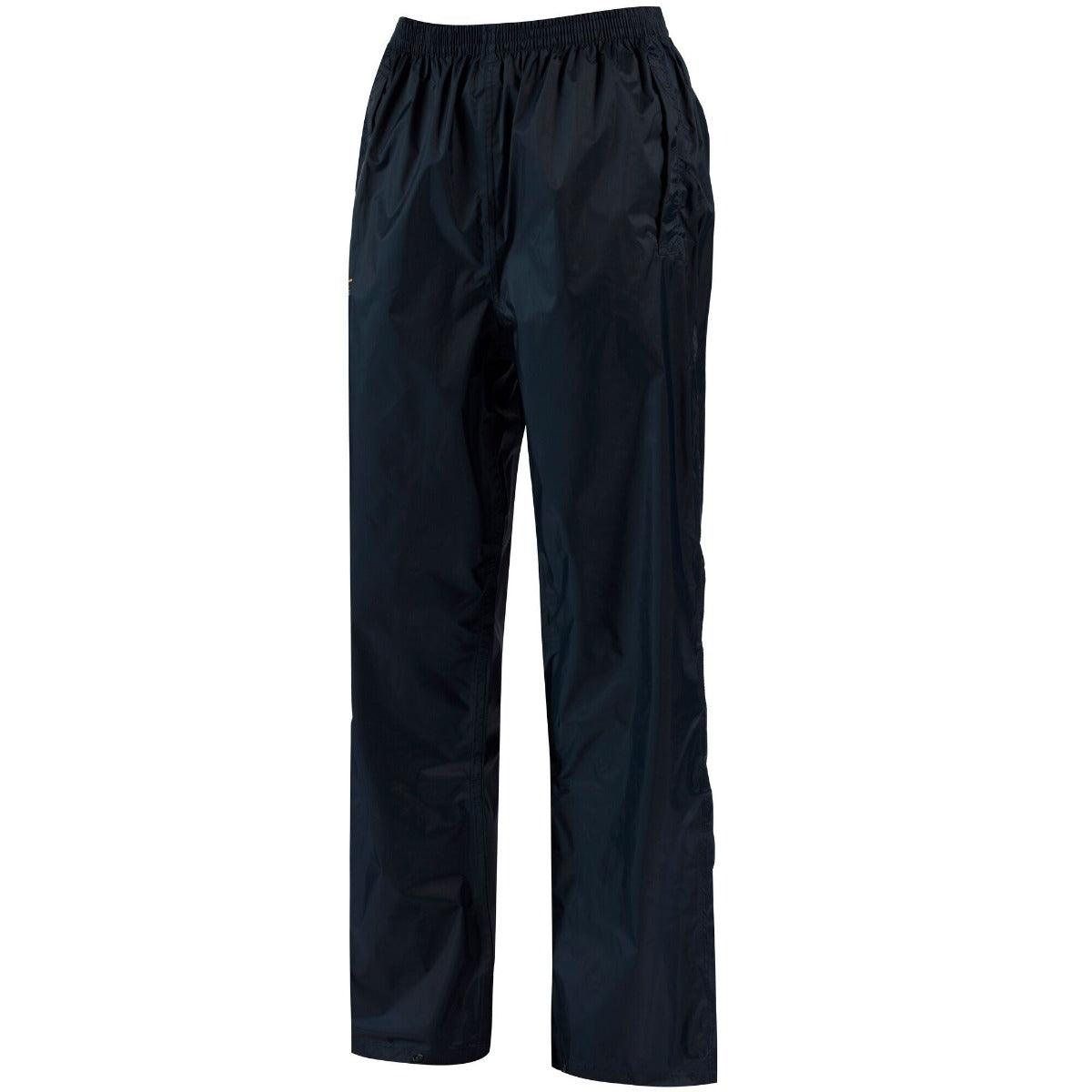 Regatta Pack-It Waterproof Over Trousers - Midnight - Towsure