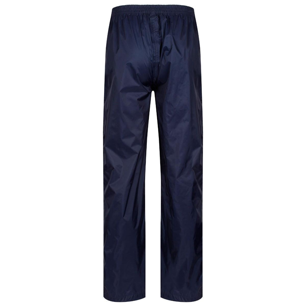 Regatta Pack-It Waterproof Over Trousers - Midnight - Towsure