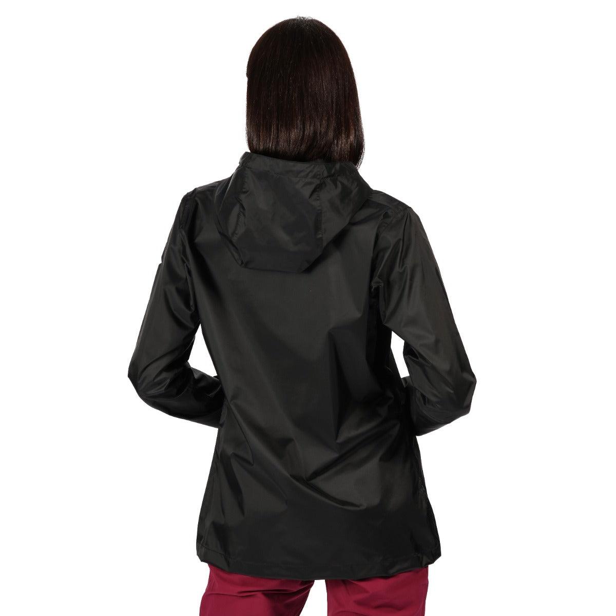 Regatta Women's Pack-It III Waterproof Jacket - Black - Towsure