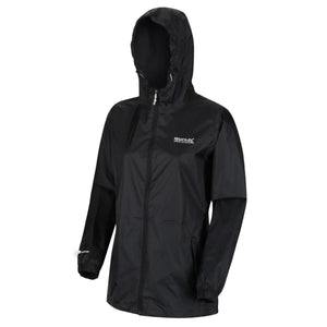 Regatta Women's Pack-It III Waterproof Jacket - Black - Towsure