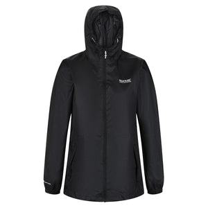 Regatta Women's Pack-It III Waterproof Jacket - Black - Towsure