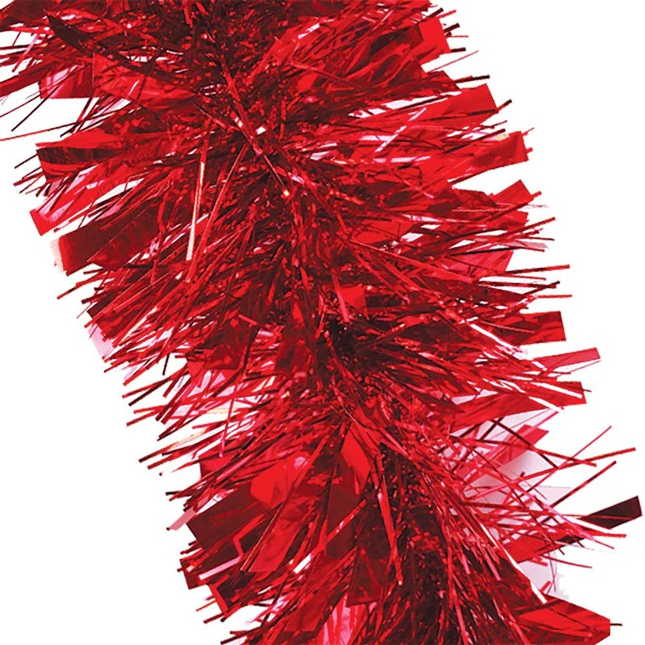 Tinsel 2 Metre Chunky - Red