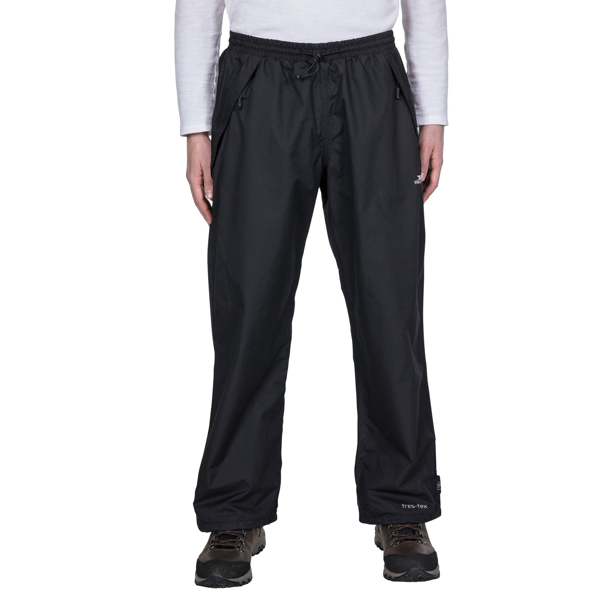 Trespass Men's Toliland Waterproof Trousers - Black