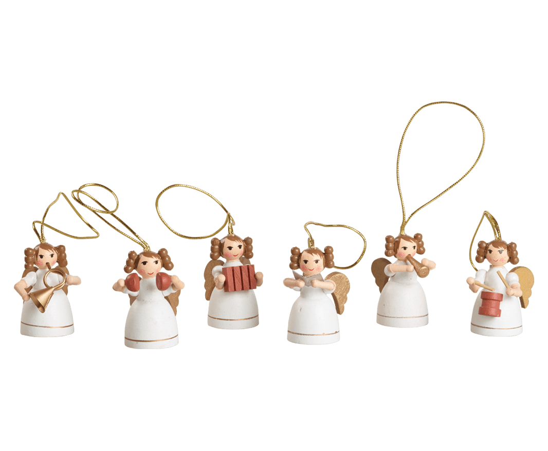 Tree Hanging Angels - 6 pack - 4.5cm - Towsure