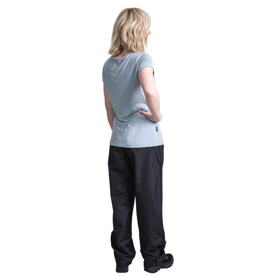 Trespass Women's Tutula Waterproof Walking Trousers - Black